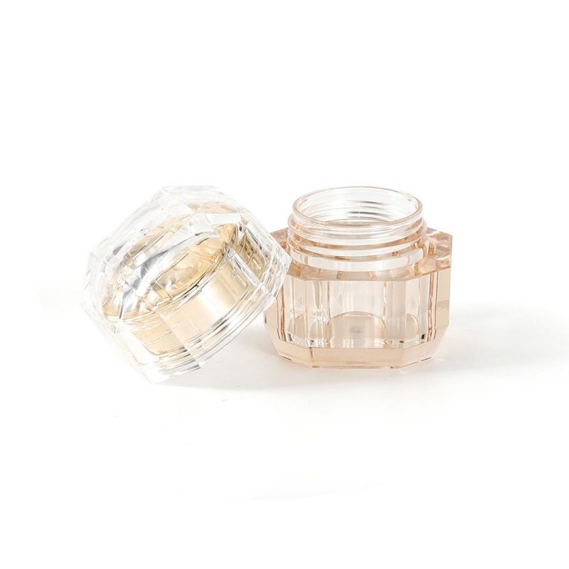 5g Cute Mini Empty Transparent Clear Plastic Jar