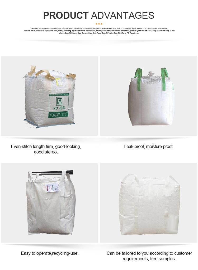 Big Skip Bags Waterproof Heavy Duty Waste FIBC Jumbo Bag