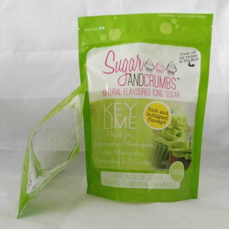 Laminated Transparent Window Stand up Food Zipper Ziplock Bag