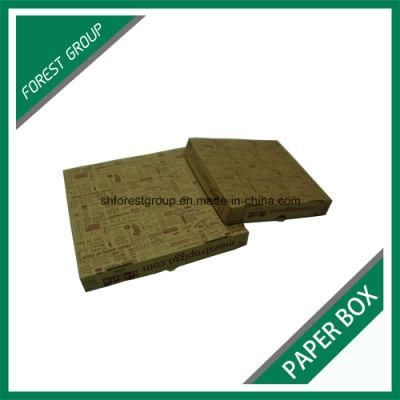 12 Inch Brown Corrugated Pizza Box Hot Sale with Custom Printing