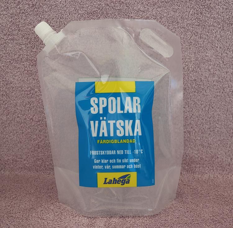 Antifreeze Liquid Glasswater Spout Bag 3L