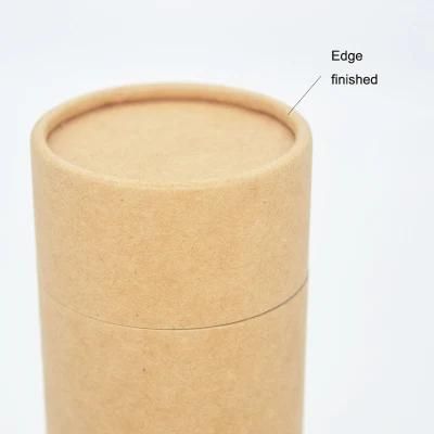 Biodegradable Food Grade Cylinder Box Tea Paper Tube Packaging Food Cylinder Package