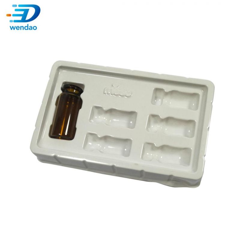 Pharmaceuticals Human Plastic Tray 2ml Vial H G H Packaging Vials Tray