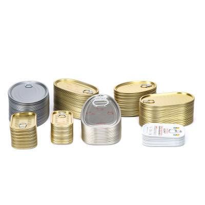 Wholesale Food Grade High Quality Metal 307# Tin Easy Open Can Lids