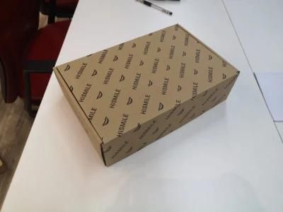 Hote Sell Display Box with Glossy Lamination Inside Color Is Brown