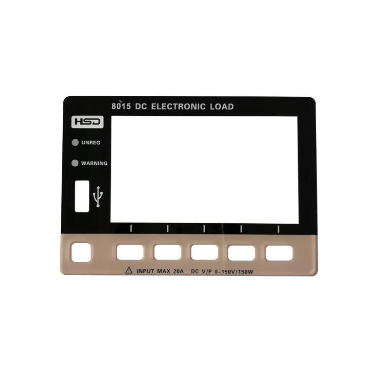 Custom Design 3m Membrane Panel Membrane Switch Panel Sticker Graphic Overlay