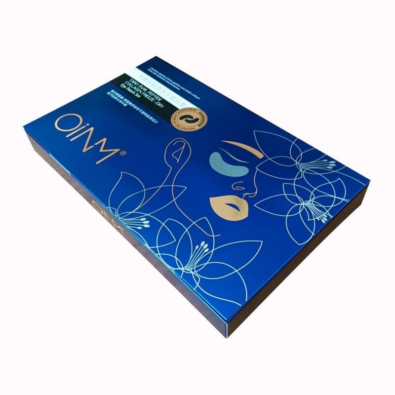 Wholesale Custom Logo Silver Paper Cardboard Luxury Reverse UV Process Perfume Packaging Box