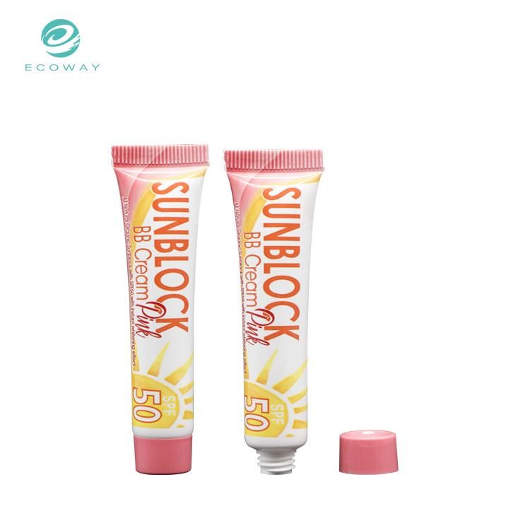 Eco Friendly Bb Cream Sunscreen Packaging Tube Cosmetics