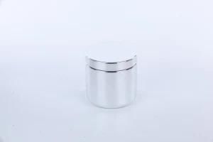 Powder Round Plastic Bottle Chrome Jar 13 Oz Plastic Jars Food Packaging Jar