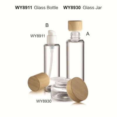 New Design Water Transfer Cap Bottle for Lotion Cosmetics Packing 80ml