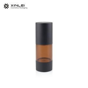 50ml Thick Round Amber Color Cosmetic Bottle with Latest Technology