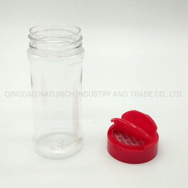 8oz/240ml Shaker Cheap Seasoning Storage Pepper/Salt 9oz Spice Bottle Pet Plastic Bottle