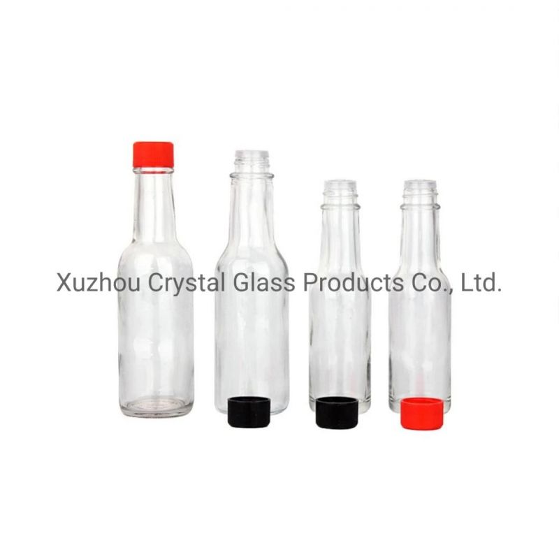 5 Oz 150ml Hot Sauce Seasoning Glass Bottle Liquor Flavor Glass Bottle 150ml 250ml
