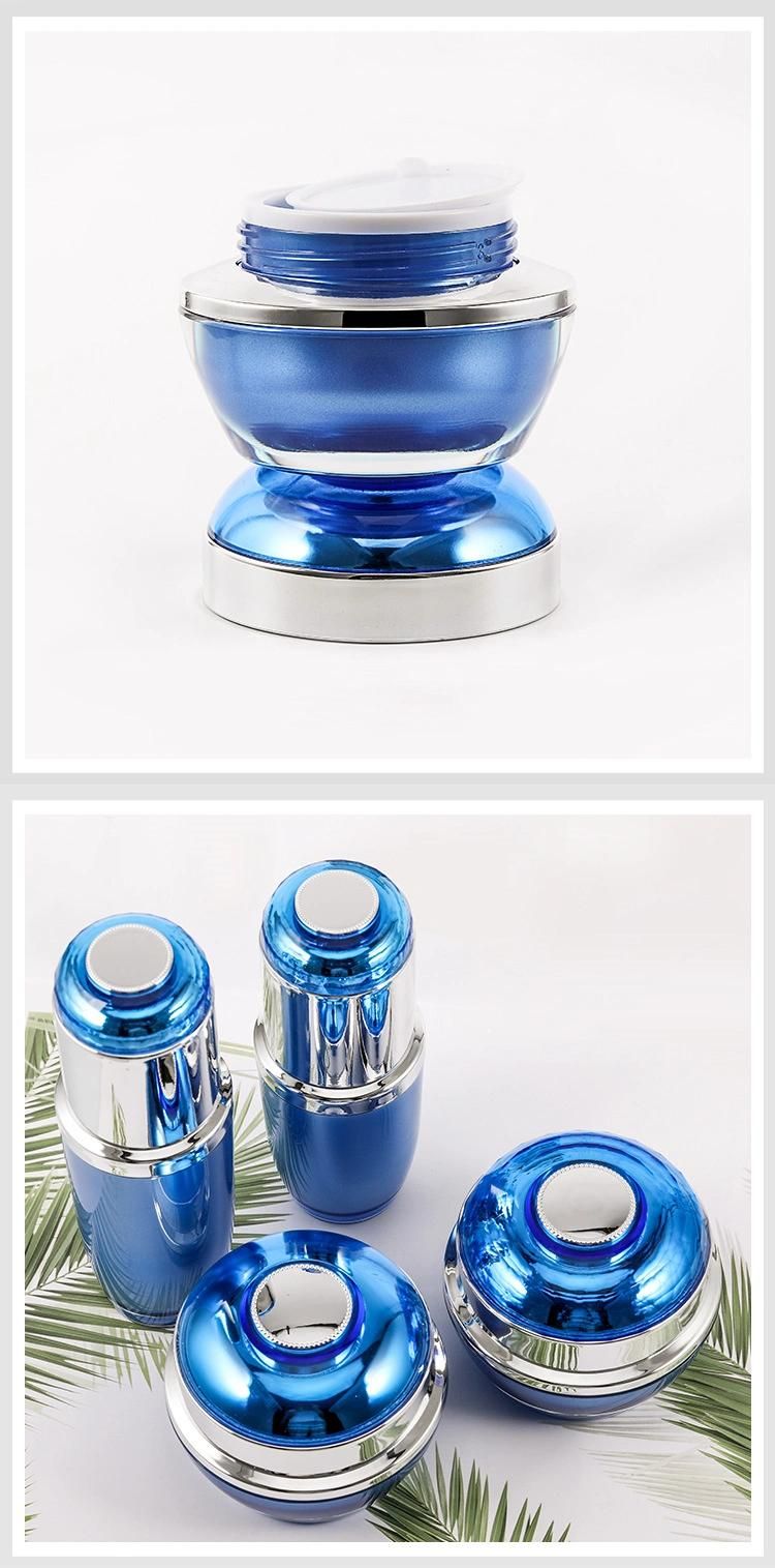 15g 20g 30g 20ml 30ml Acrylic Cream Jar and Cream Bottle Set for Skin Care