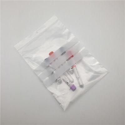 4 Layers Custom-Made Size Recloable Ziplock Plastic Specimen Dental Kangaroo Bag