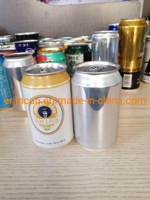 Custom Printed Aluminum Beverage Cans 330ml Sleek