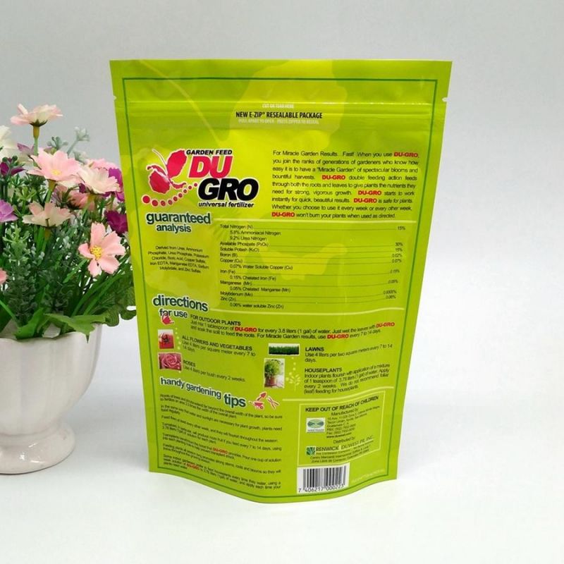 5lbs/2.27kg Fertilizer Soil Packaging Bag for Agriculture Use Mylar Bag