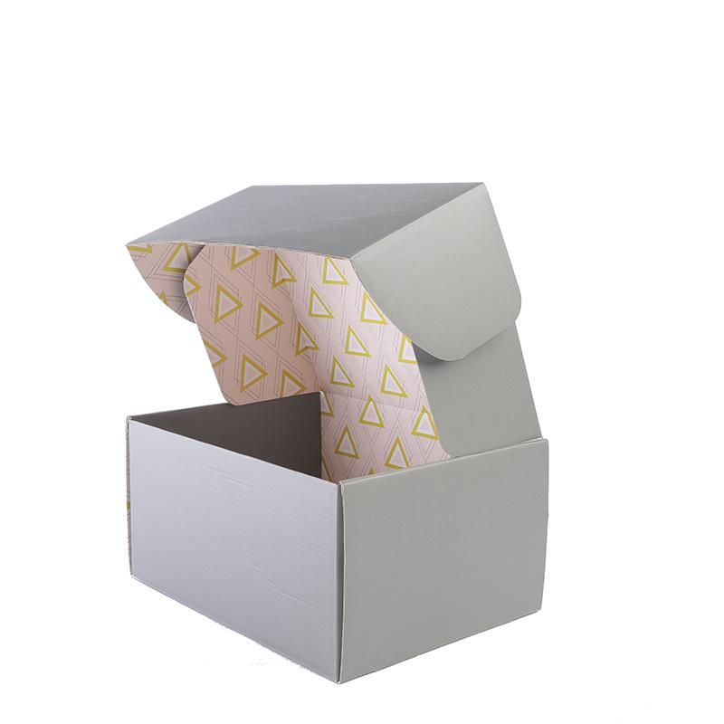 Shopping Flexo Printing Custom Brownie Paper Boxes Design with Logo Print