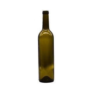 750ml Green Empty Beer Glass Bottle Wholesale