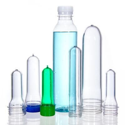 18g Mineral Water Bottle Pet Preform Transparent 30/25mm Neck Finish