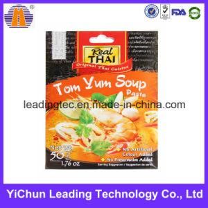 Soup Condiment Plastic Packaging Customized Header Card Bag