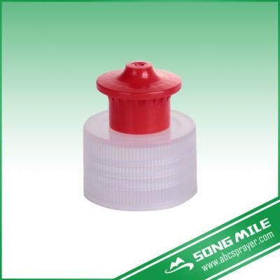 Plastic Sports Closure 24/410 28/410 Push Pull Cap