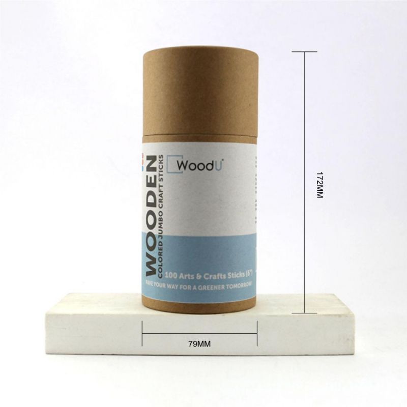 Custom Packing Coffee Round Cardboard Tube Box