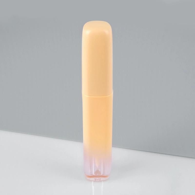 2021 Lip Gloss Tubes Packaging 2.5ml Gradient Nude Lip Gloss Tube Empty Plastic Packaging Lip Gloss