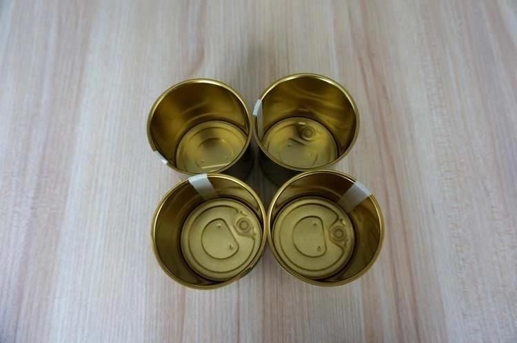 Small Empty Food Tin Cans for Canned Food Packing, Easy Open Lid Can