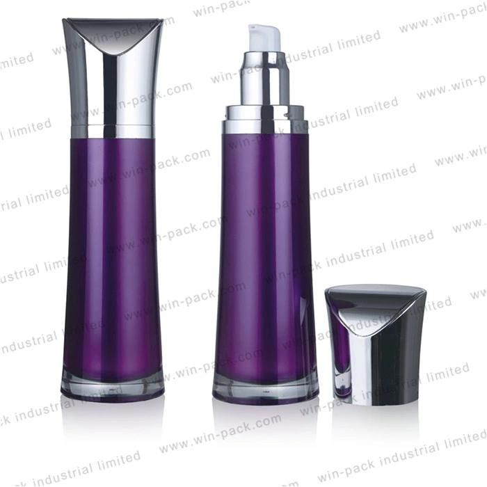 100ml Acrylic Skincare Luxury Lotion Packaging Bottles for Cosmetics