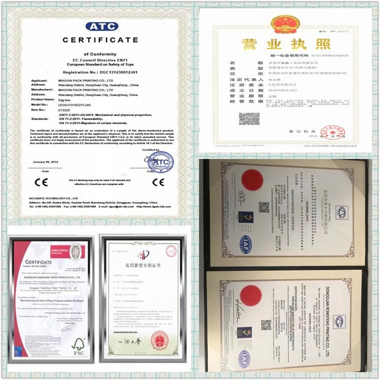 Custom Printing 350g to 450 GSM White Card Food Grade Cake Boxes Packaging