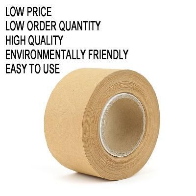 Carton Sealing Tape Water Activated Customized Self Adhesive Kraft Paper Gummed Tape