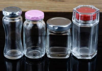 Mini Glass Bottle Glass Jar for Bird&prime;s Nest Jam Jar Glass Honey Jars