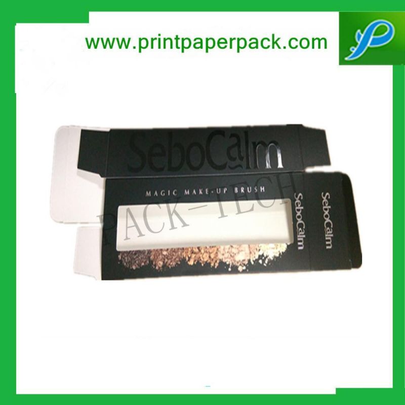 Customized Space Saving Folding Glossy Lamination Card Box