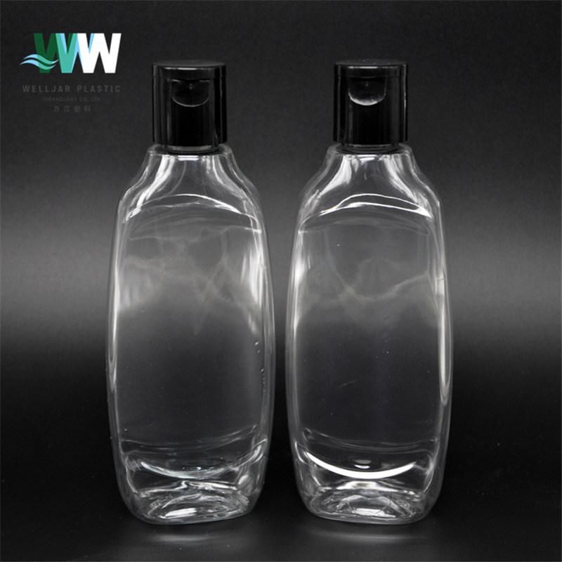 300ml Plastic Pet Shaped Bottle with Sprayer or Flip Lid