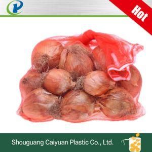 Durable Plastic PP Tubular Leno Mesh Packaging Bag for Onion Potato Vegetable Firewood Seafood