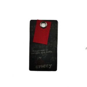 Custom Black Board Paper Hangtag Clothing Hangtag