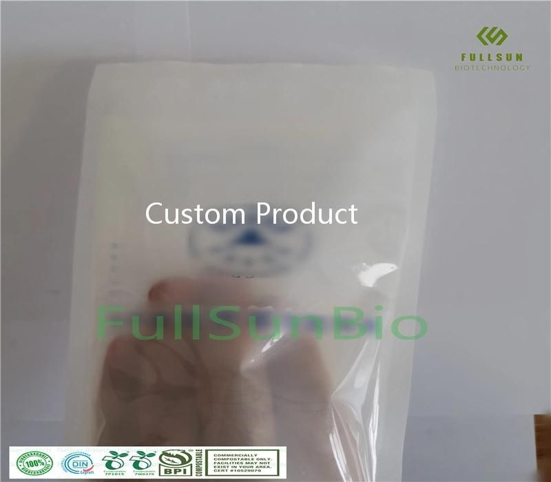 100% Fully Biodegradable Food Sealed Bag Packaging Freezer Compound Plastic Bag