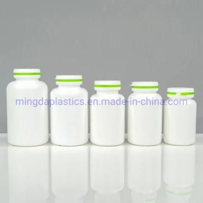 Oxygen Resistance Food Grade Plastic Pills Packaging Tearing HDPE Bottle