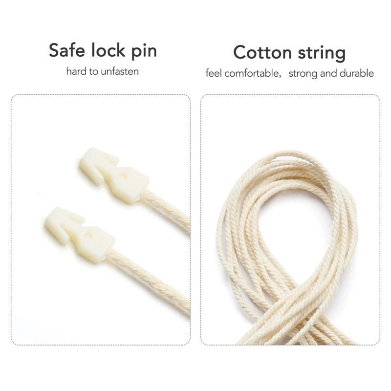 Wholesale PLA Plastic Seal Hang Tag String for Garment (YB093-2)