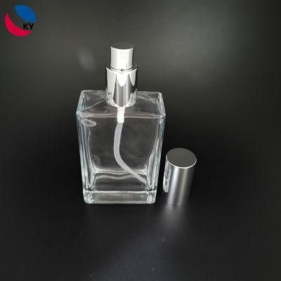 Cosmetic Empty Rectangular Perfume Glass Bottles Perfume Glass Spray Bottles