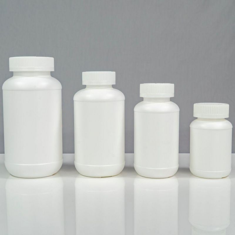 Convenient for Labeling High Quality Hot Sale Customized Dietory Supplement Food Grade Round Plastic Bottle