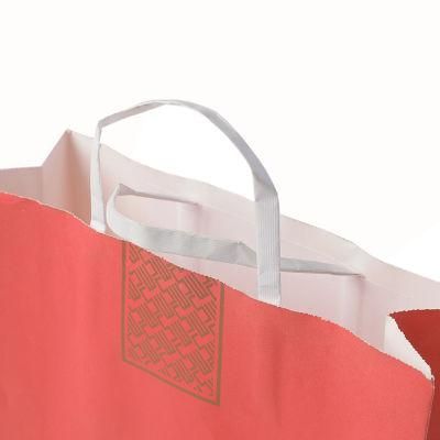 Wholesale Promotional Trendy Custom Kraft Paper Shopping Bag for Gift