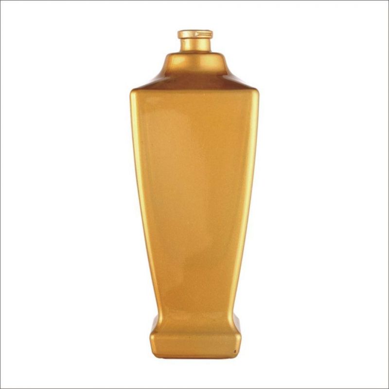 100ml Vase Shape Perfume Bottle Empty Glass Bottle Appearance UV Process Treatment