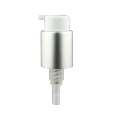 Silver Aluminum Cream Pump for Foundation