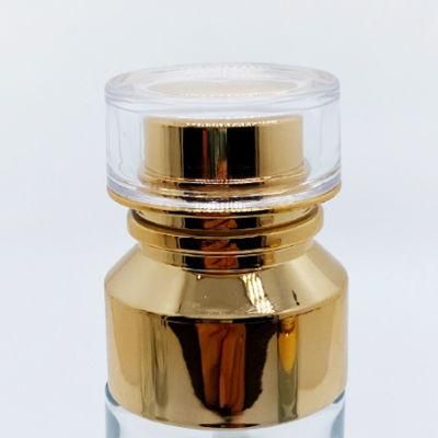 Luxury Cosmetic 50g 40ml 100ml 120ml Skincare Glass Jars and Bottles Face Cream Body Butter Jar