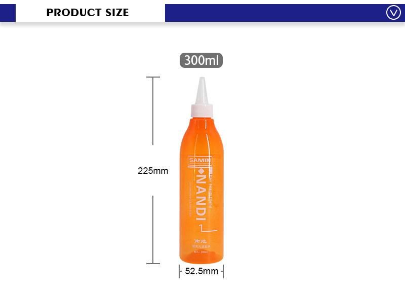 300ml 10oz Empty Pet Bottle Salon Electric Hair Lotion Bottles