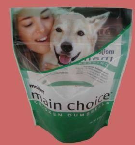 Pet Food Packaging Pouch with Zipper