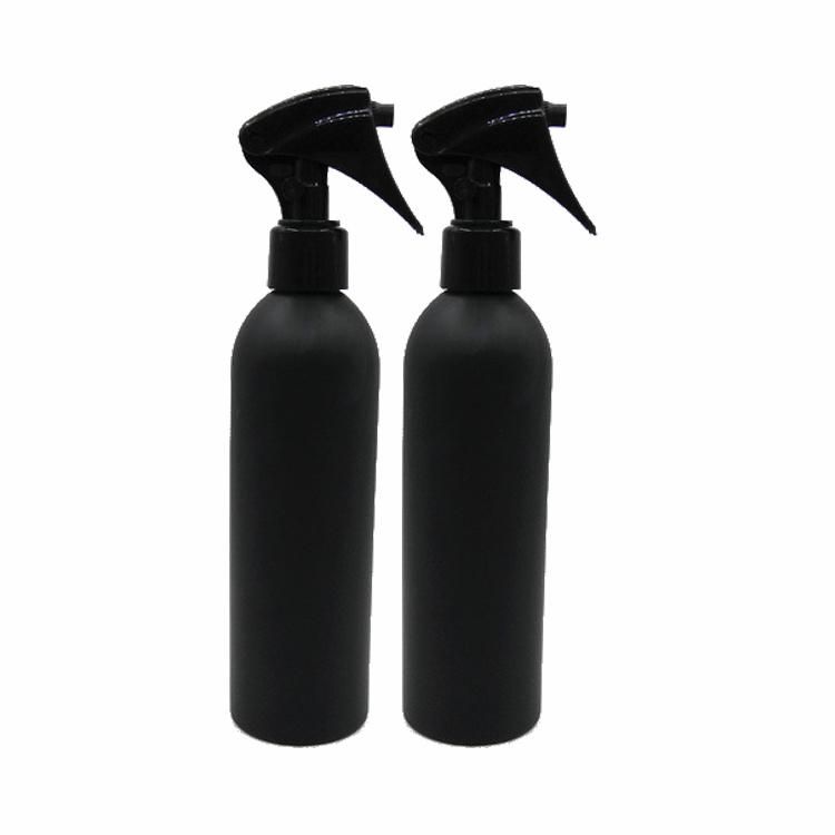 Matte Black Trigger Spray Bottle Cream Jar Foam Bottle for Cosmetic Use