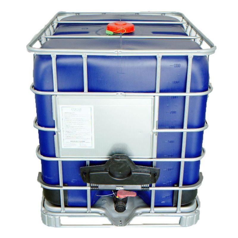 1000L Chemical Liquid Turnover Barrel for Forklift with Iron Frame